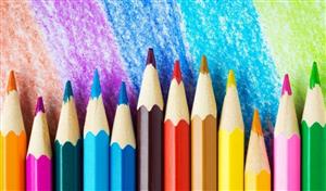 colored pencils clipart  